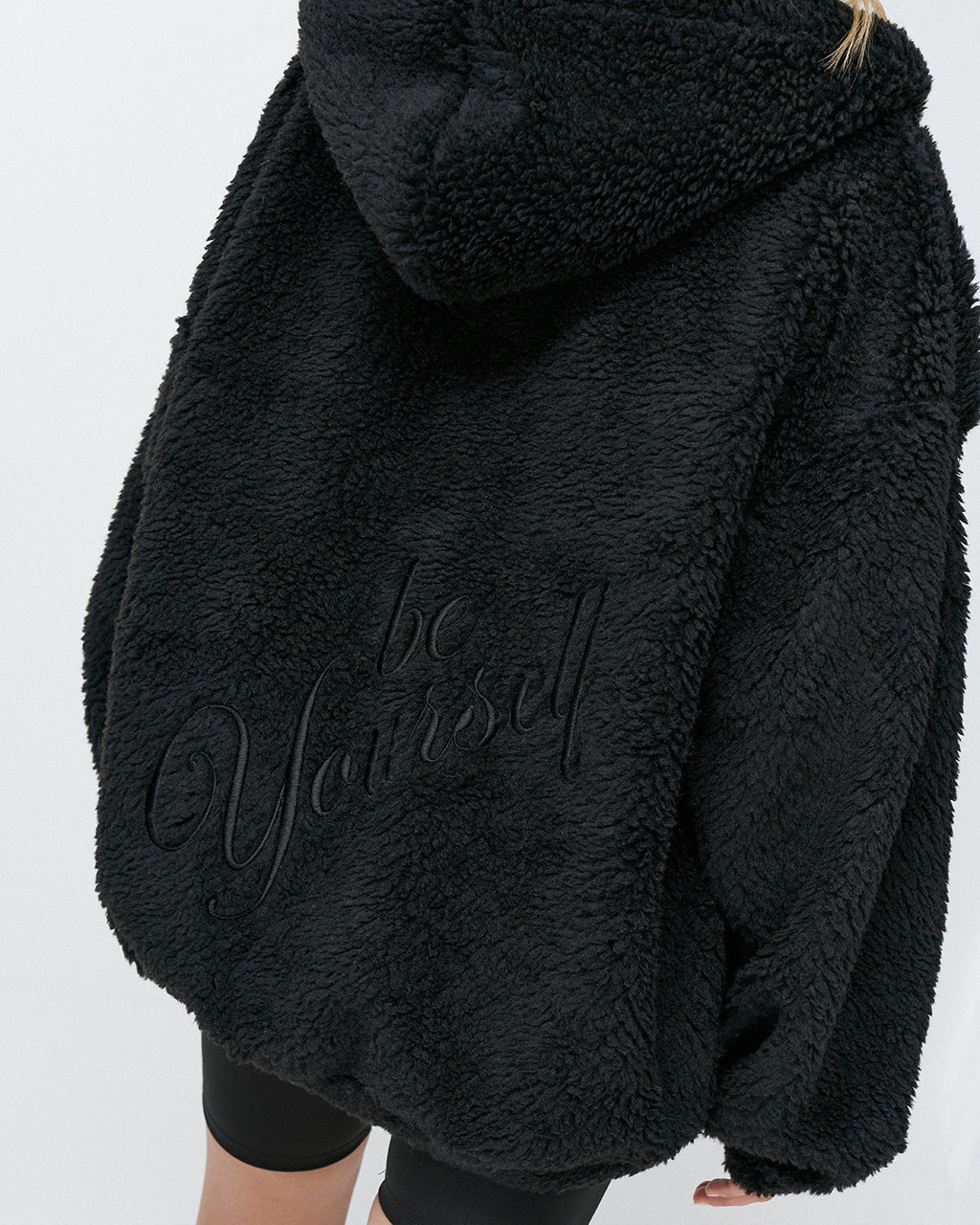 AP-11 Oversize Be Yourself Zipper Hoodie
