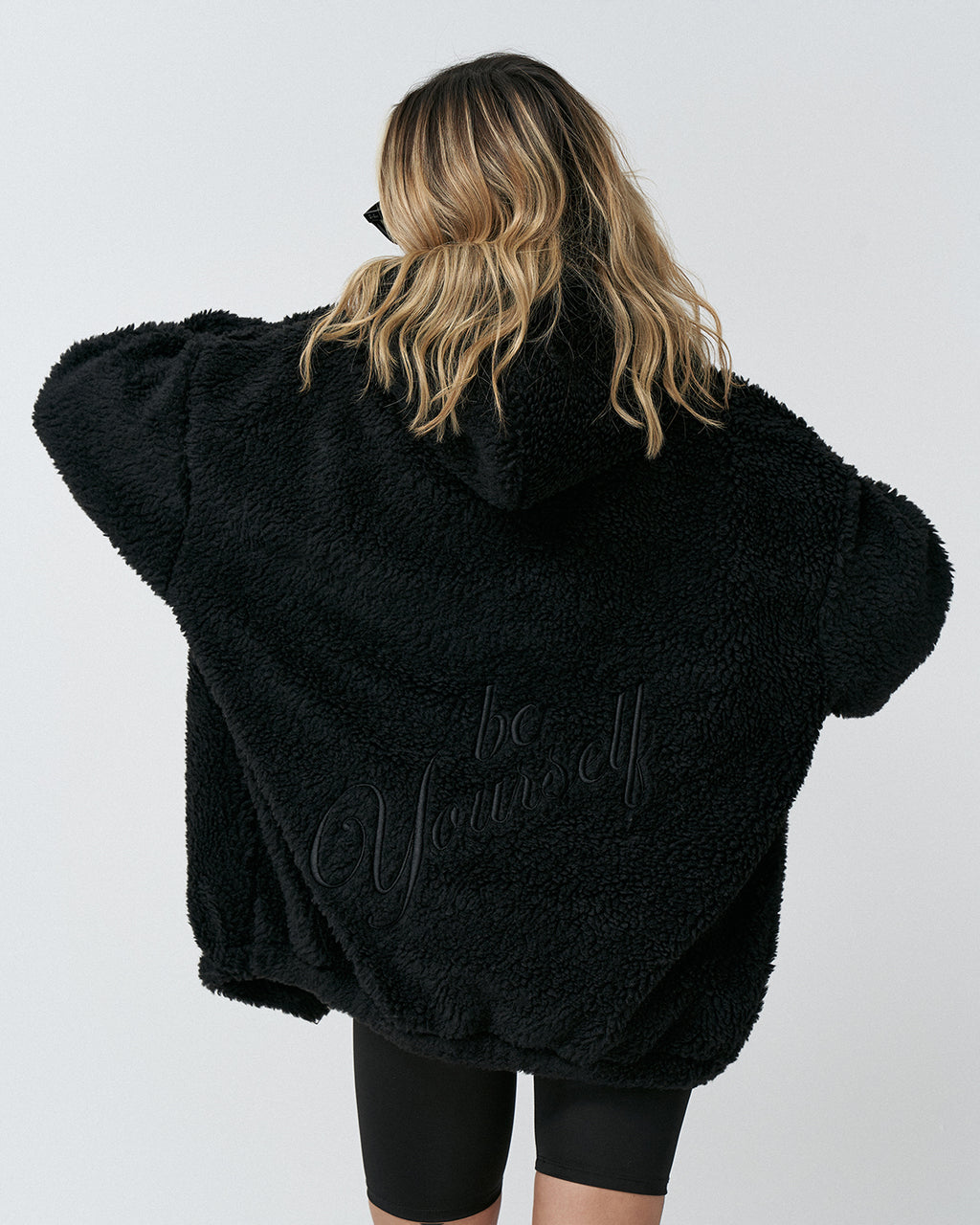AP-11 Oversize Be Yourself Zipper Hoodie