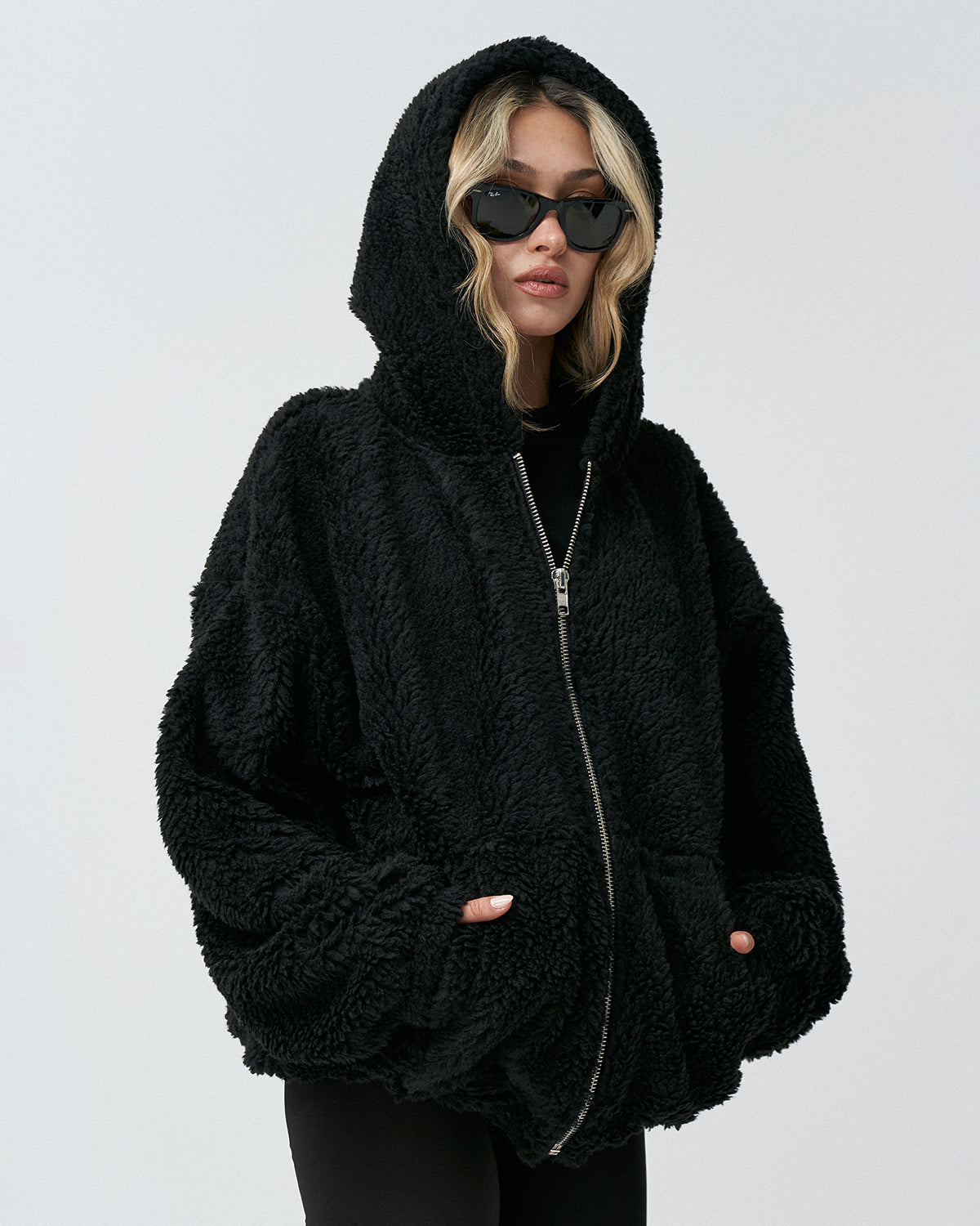 AP-11 Oversize Be Yourself Zipper Hoodie