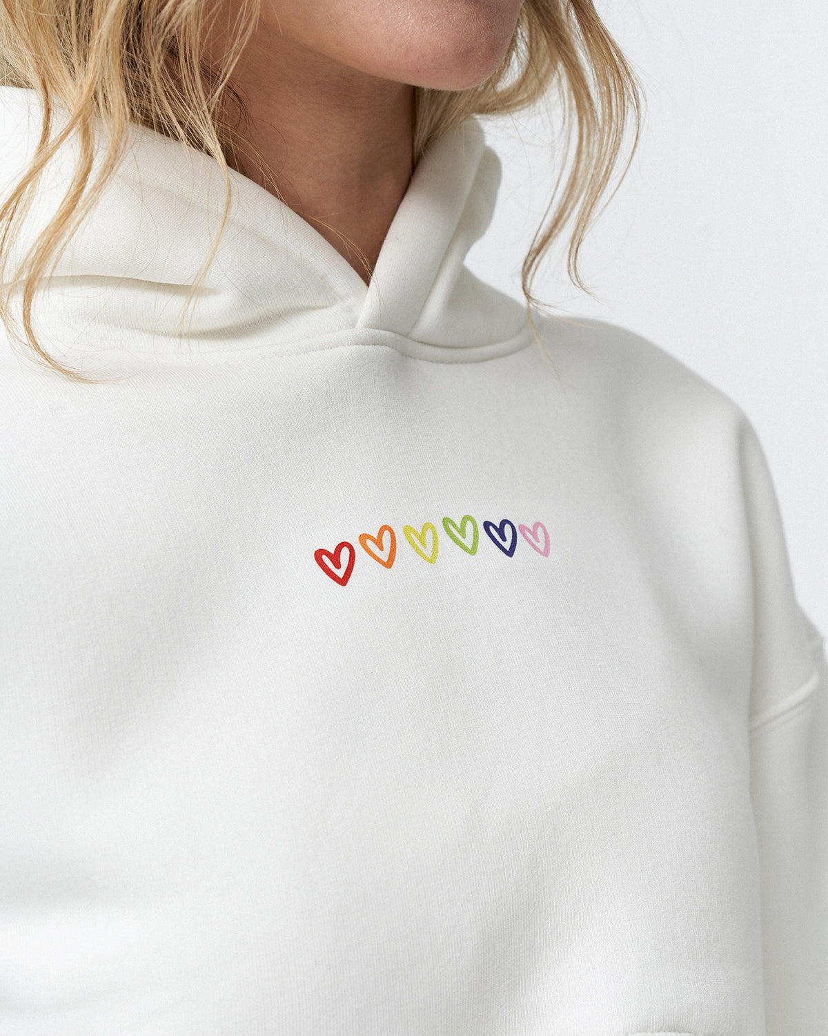 AP-01 Crop Hoodie Heart