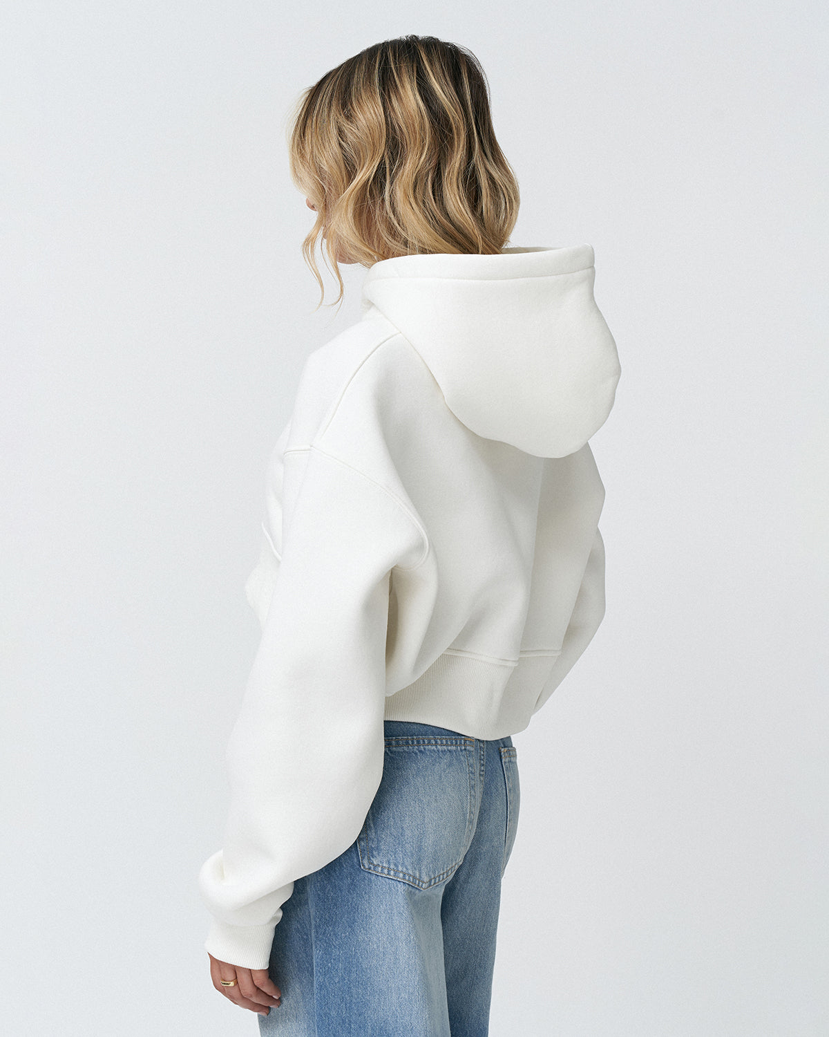 AP-01 Crop Hoodie Heart