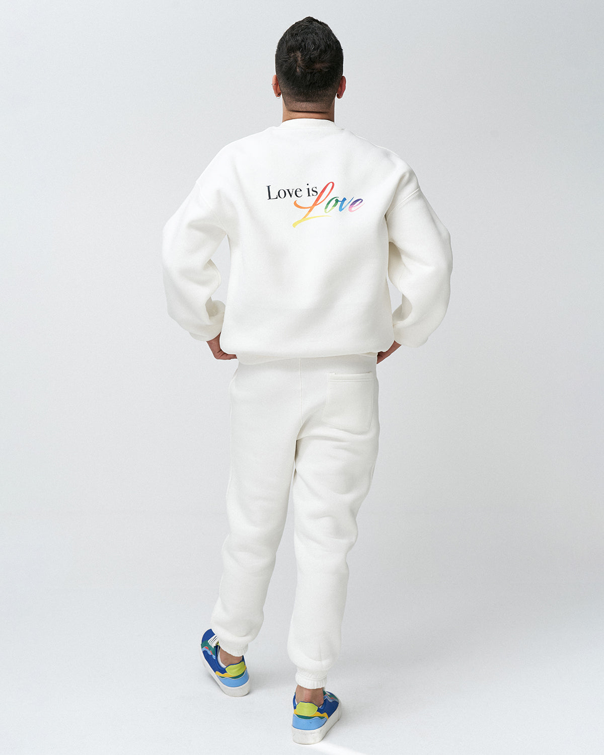 AP-07  Oversize Love is Love Sweatshirt