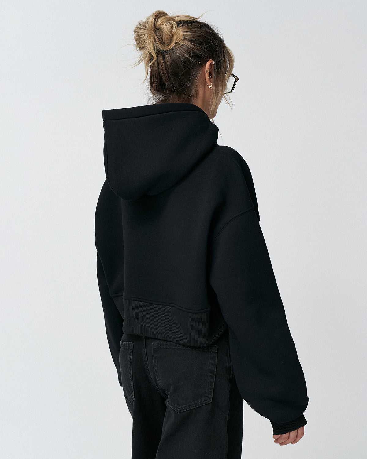 AP-01 Crop Hoodie Heart