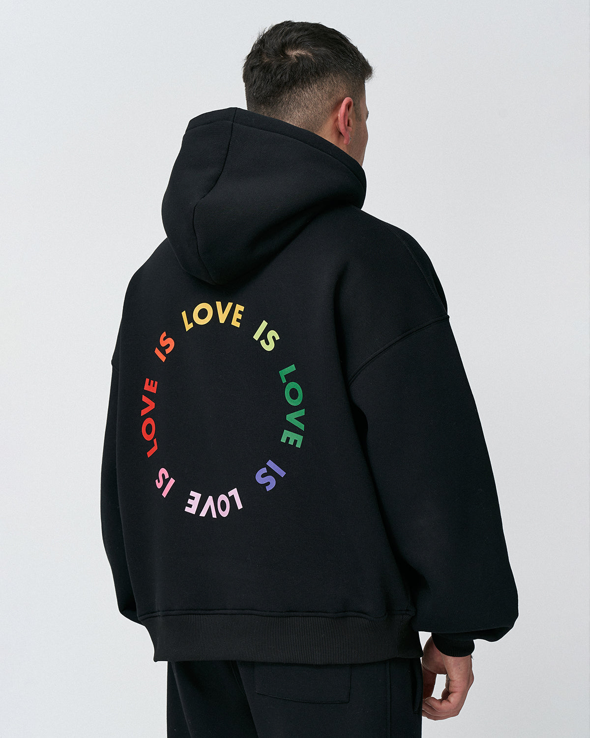 AP-08 Oversize Love is Love Hoodie