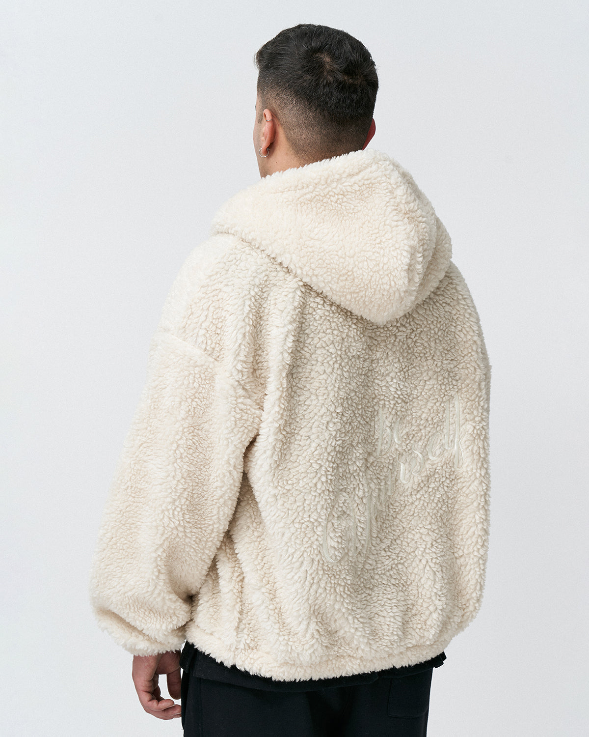 AP-11 Oversize Be Yourself Zipper Hoodie