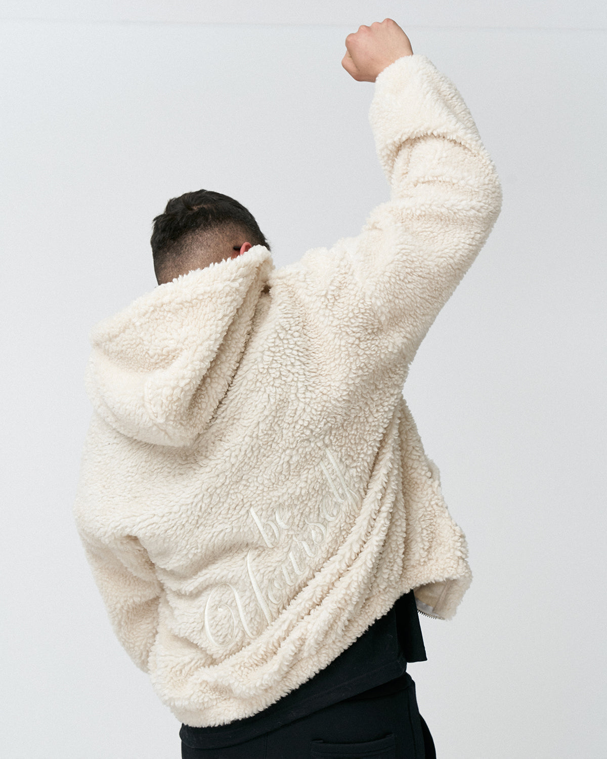 AP-11 Oversize Be Yourself Zipper Hoodie