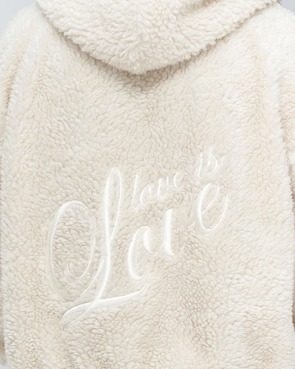 AP-10 Oversize Love is Love Zipper Hoodie