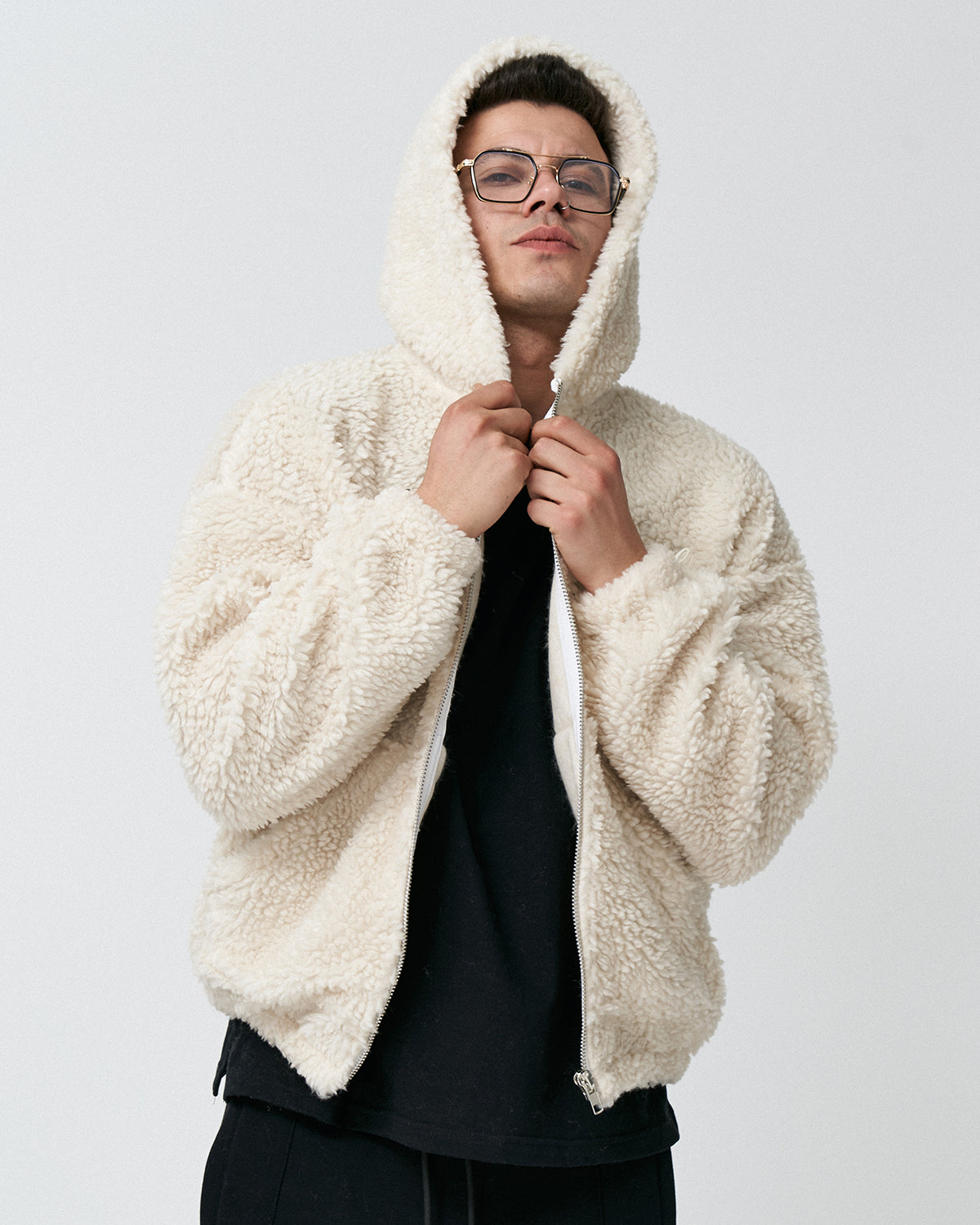 AP-10 Oversize Love is Love Zipper Hoodie