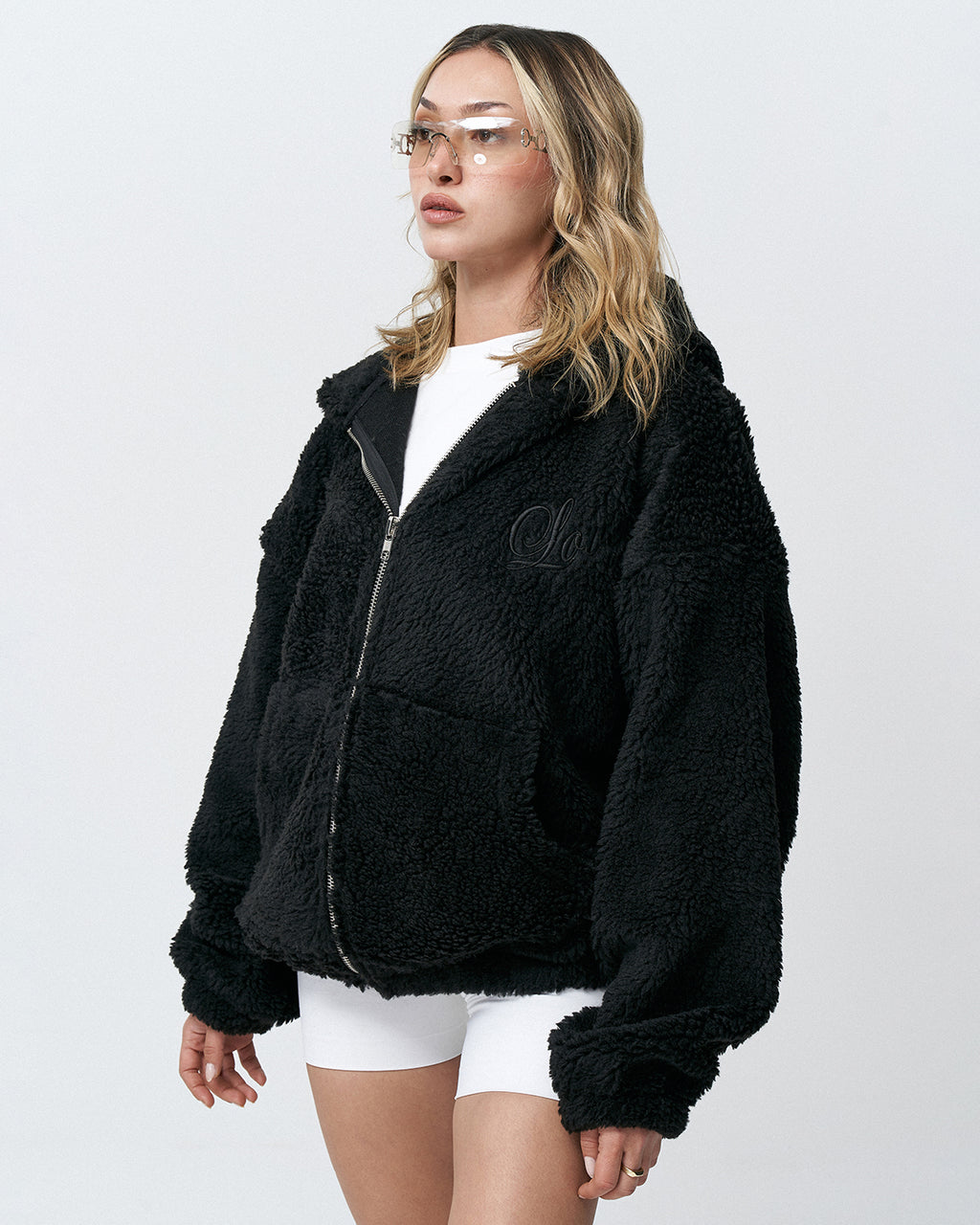 AP-10 Oversize Love is Love Zipper Hoodie