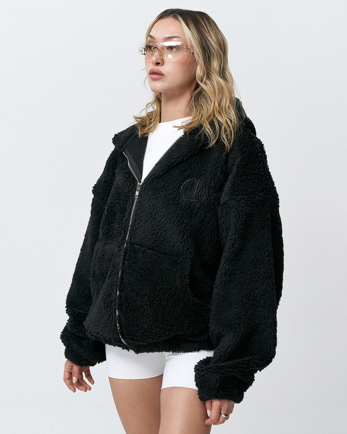 AP-10 Oversize Love is Love Zipper Hoodie