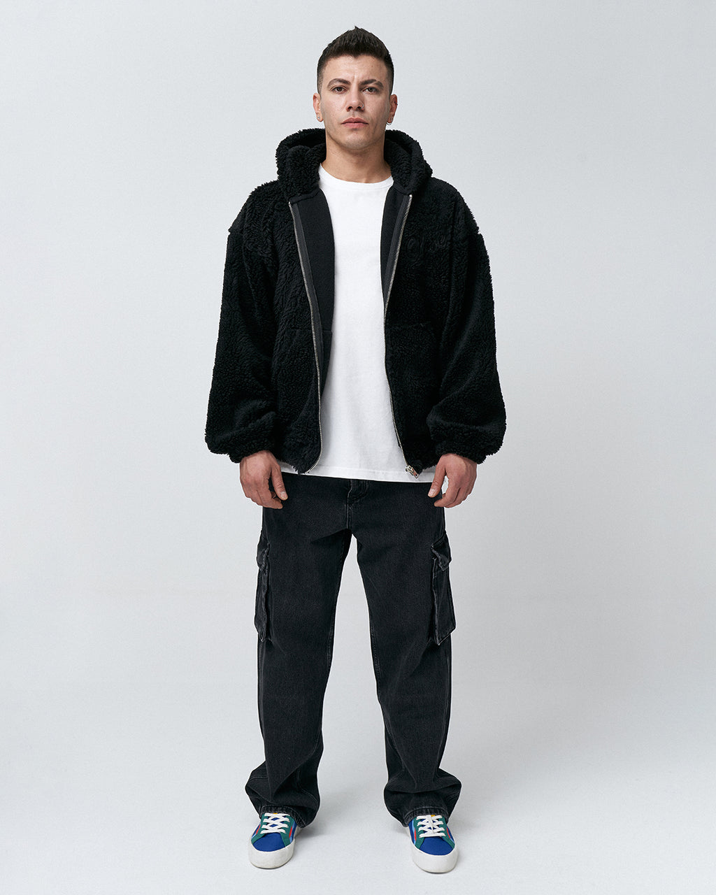 AP-10 Oversize Love is Love Zipper Hoodie