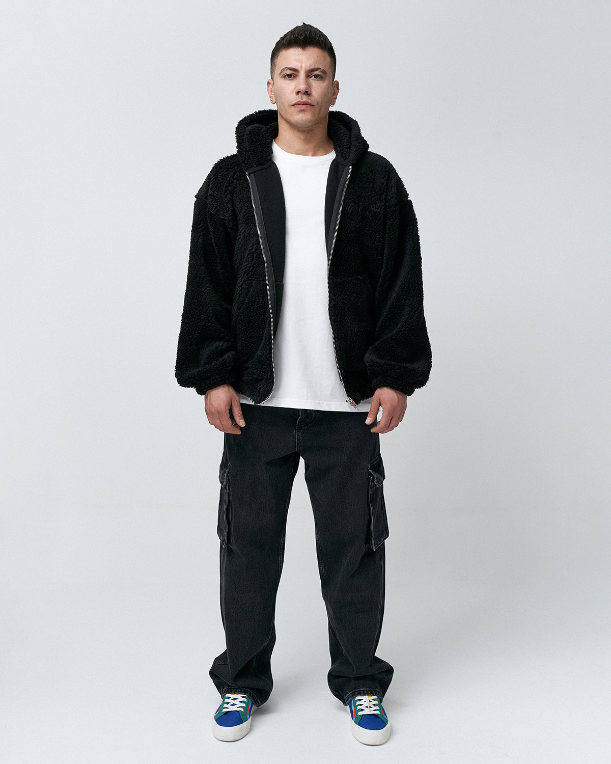 AP-10 Oversize Love is Love Zipper Hoodie