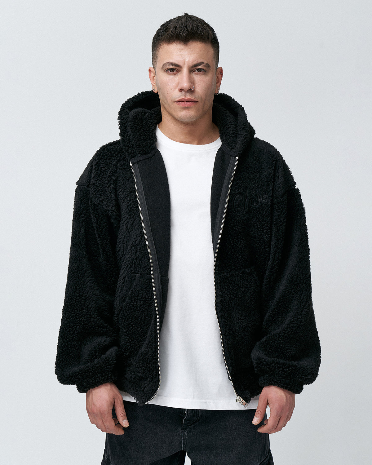 AP-10 Oversize Love is Love Zipper Hoodie