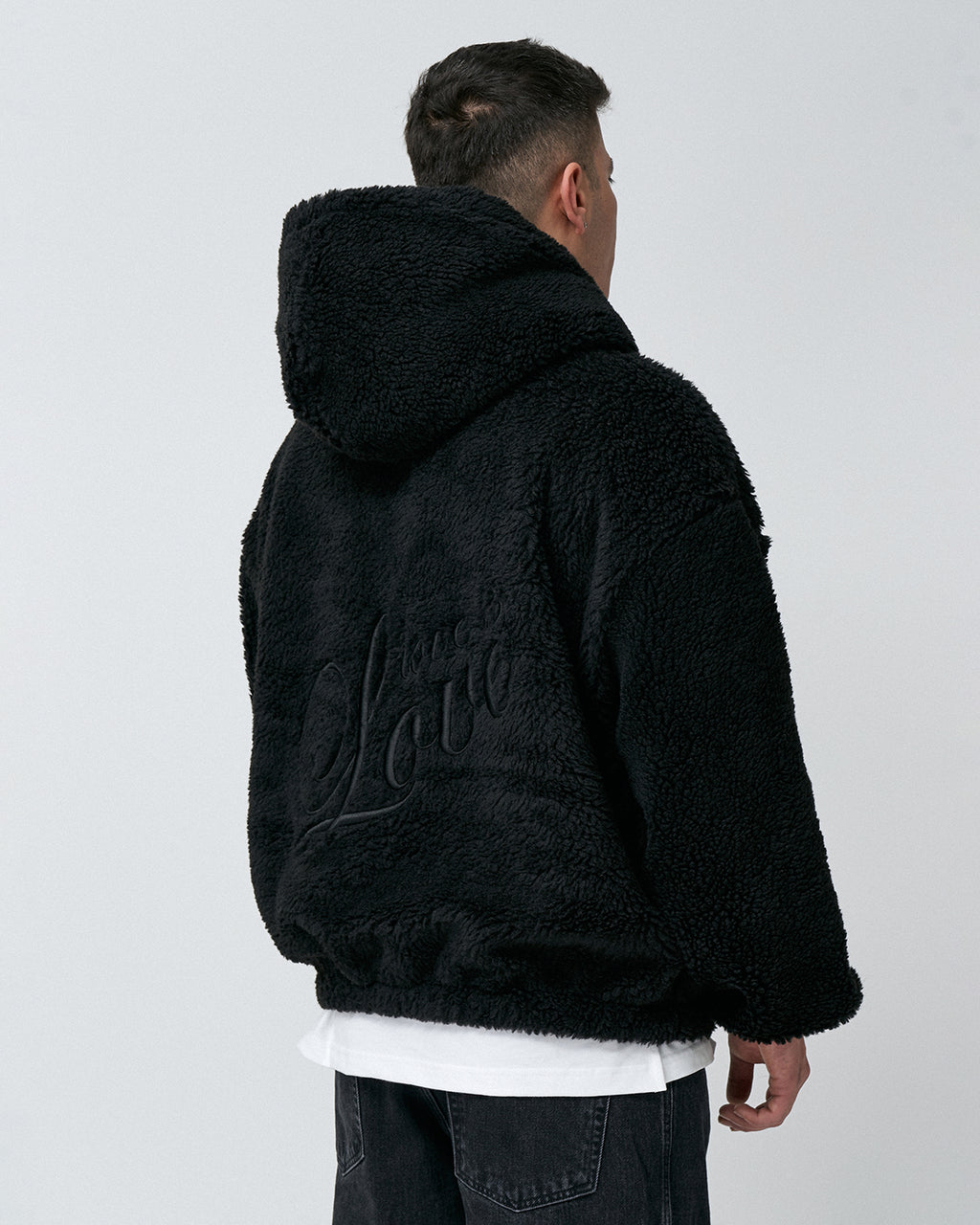 AP-10 Oversize Love is Love Zipper Hoodie