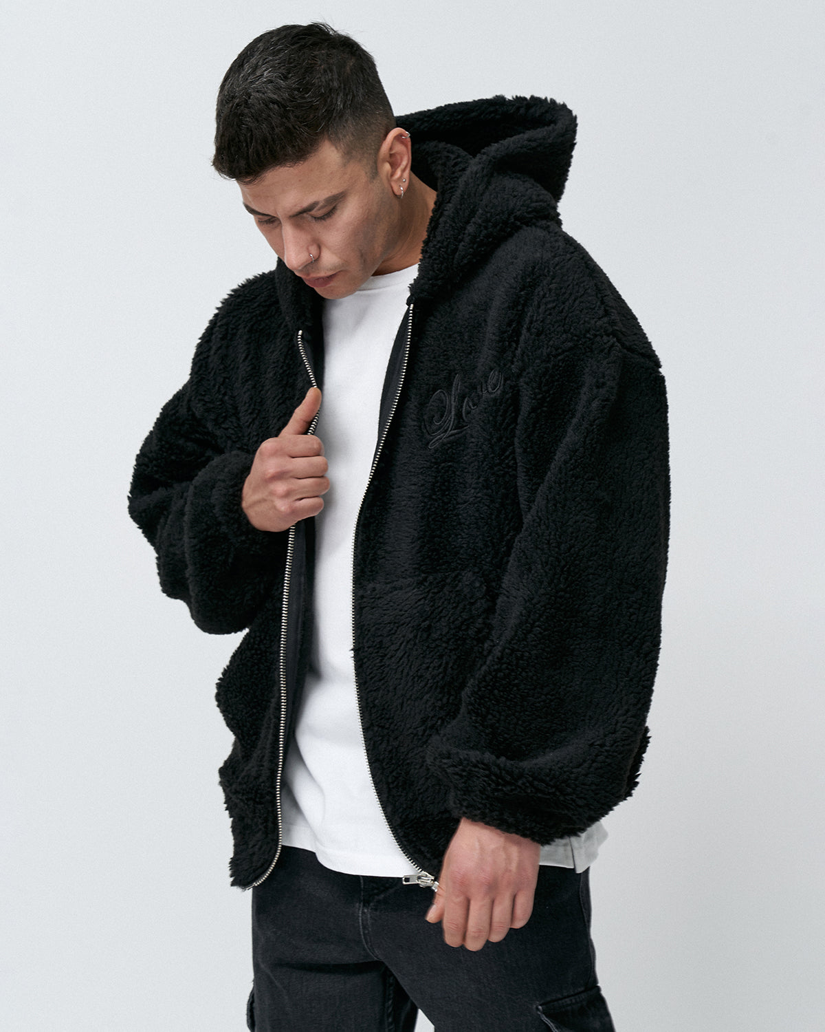 AP-10 Oversize Love is Love Zipper Hoodie