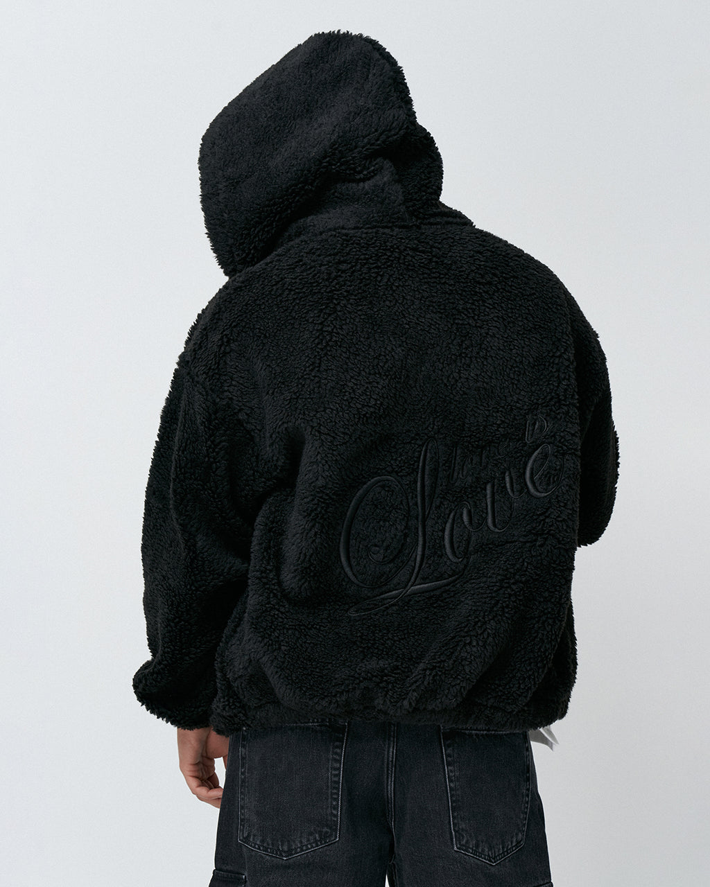 AP-10 Oversize Love is Love Zipper Hoodie